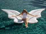 Inflatable Butterfly Wing Floating Bed with Angel Wings PVC Oversized Water Lounger V1265-HW-01