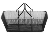 Shopping Baskets with Handles, 12PCS, Metal Shopping Basket, Portable Wire Shopping Basket, V952-GXSBSJSGWLGXVOLJBV0