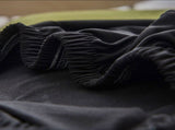 6Pcs Elegant Simple Style Polyester Elastic Chair Cover Furniture Accessories for Home HotelBlack V1294-YM0901-3117200001011
