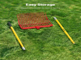 Horse Manure Fork Garden Tool 18 Tine Plastic Pitchfork Muck Rake for Hay V952-HYCBXDBGCC1JE7VBW001V0