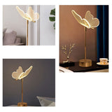 2026New Butterfly Table Lamp USB Rechargeable, Nordic Style Night Light for Bedroom Living Room Desk V1369-AZ3-W-11244