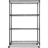 Modular Wire Storage Shelf 1500 x 350 x 1800mm Steel Shelving V63-841401