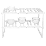 2Tier Sink Rack Cabinet Organizer Storage Telescopic Shelf Kitchen Bathroom Holder V1294-YM0718-3118200242911