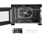 Devanti Food Dehydrator 6 Tray Fruit Dryer Jerky Maker With Stainless Steel Rack FD-E-RACK-306