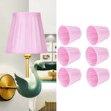 6PCS Simple Modern Pendant Lamp Shade Cover Fabric Wall Light Lampshade for Home Decor V1294-YM0901-3119200090811