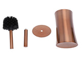 Toilet Brush Set Stainless Steel Modern Rust Proof Toilet Bowl Brush with Holder for Home Hotel V1294-YM0901-3112240032511