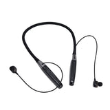 Wireless Hang Neck Type Earphone with 32G Memory LED Display Stereo Hanging Neck Headset V1294-YM0715-3117210216111