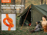 Double Braided Polyester Rope, 12.7 mm x 36.57 m, 48 Strands, 35.58kN Breaking Strength Outdoor V952-HCCLSDL12INCMEGKYV0