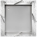 Recessed Manhole Cover 11.8"x11.8" Clear Opening, Galvanized Steel Drain Cover Overall Size V952-GB30X300000000001V0