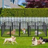 XL Metal Dog Playpen Indoor Fence with Waterproof Pad V178-66970