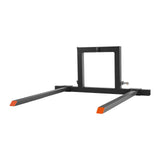 3 Point Hitch Pallets, 680 kg Clamp on Pallets, 128 cm Total Length Heavy-Duty Tractor V952-TPHCSDSK50IN3AS0W001V0