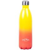 Lazy Dayz Jumbo Drink Bottle 1L - Yellow Peach Ombre V915-LD0104-YO
