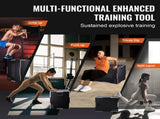 3 in 1 Plyometric Jump Box, 30/24/20 Inch Wooden Plyo Box, Platform & Jumping Agility Box, Anti-Slip V952-SHYTX302420YJ3BI5V0