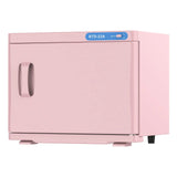 Pink 23L Hot Towel Warmer Cabinet with UV Sterilizer for Salon and Home Use V178-59262
