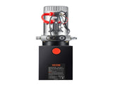Hydraulic Pump, 4 Quart Hydraulic Power Unit, Single Acting Dump Trailer Pump, 0.91 GPM Flow Rate, V952-YXYYB12VZLDJA6M7WV0