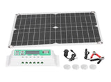 40W 18V Monocrystalline Silicon Flexible Solar Panel with 20A Solar Charge Controller for Outdoor V1294-YM0901-3114210079311