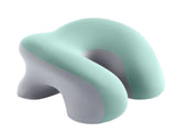 Green-Grey Ergonomic Memory Foam Nap Pillow Hollow Design, Breathable Milk Silk Cover, Arm Support V888-ELOSUNG56309-5