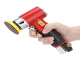 Mini Pneumatic Air Sander Eccentric Grinder Polishing Machine with Sandpapers for AutomobileRed V1294-YM0901-3114200072912