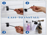 200 Pcs 6 Inches Slatwall Hooks Accessories Black Slat Wall Hanging Hangers Metal Retail Hooks Shelf V1258-DP02-C-2881
