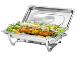 Alston 9L Chafing Dish Set, Premium 410 Stainless Steel Buffet Warmer, Bain Marie Food Server with XFYA-BW-1T