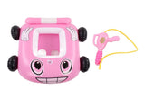 Summer Inflatable Fire Boat Car Shaped Babies Swim Float Boat Pool Float For Kids Pink V1294-YM0703-3111230028313