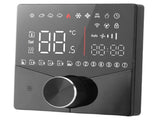 Smart Digital Thermostat LCD Color Display Precise Control Intelligent Temperature Controller Black V1294-YM0706-3114230111711