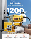 Magnetic Drill 1200W 2810 lbf Mag Drill Press 1.6 in Boring Diameter Yellow V952-CLZJP2JT40MM4PKJVV3