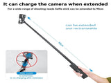Sports Camera And Phone Selfie Stick With 10000Mah Power Bank PRL-45263060DBT