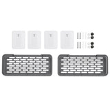 2 Pack Bathroom Wall Shelf Storage Racks, 30 x 13 x 5 cm, Black V1188-MS-617-091