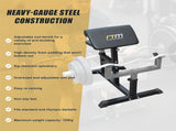 Preacher Curl Bench Commercial Weight Bench for Bicep and Arm Workouts V63-766485