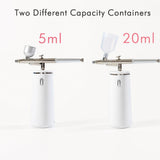 Nano Facial Steamer - Rechargeable & Portable High Pressure Face Oxygen Sprayer Machine, 0.3mm V1107-111-35788-WHT