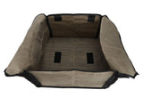 Log Carry Bag Waterproof Dual Use Portable Wet Wax Canvas Firewood Carrier Tote Bag for Logging V1294-YM0714-3117210149811