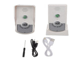Voice Intercom Doorbell 3280.8ft Wireless Distance USB Charging Wireless Call Doorbell for Household V1294-YM0626-3114220118811