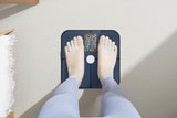 Smart Digital Bathroom Body Fat Scale 180KG Bluetooth Scales Weight for BMI Water -Navy Blue V1263-JX-6710-2