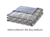 AYktou Reversible Patchworks Queen Size, 78.74x59.05in Lightweight Plaid Bedspreads Coverlets V1189-WXFWAL-20260326-03116
