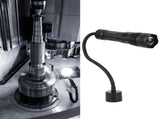 2 in 1 USB Rechargeable LED Flashlight Working Light with Magnetic Base for CNC Milling Machine V1294-YM0901-3119200103711