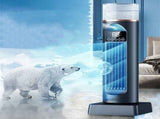 Powerful USB Desktop Tower Fan, Humidifying and Purifying Function, 6-Hour Timer for Automatic V1192-AZ-W-24330