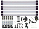 Dimmable Led Under Cabinet Lighting Bar Linkable Kits with Rocker Switch Under Counter V1171-CC-BQHBFC006-AU