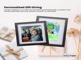 Kitchee 12 Pieces Photo Frame Set - Modern Gallery Wall Mixed Sizes Matt Black V238-SUPDZ-41889230225488