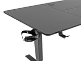 160cm Electric Standing Desk Height Adjustable Sit Stand Office Table in Black V63-954081