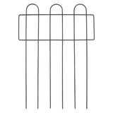 Decorative Garden Fence Iron Metal Wire Garden Fence Ground Stake Animal Barrier Fence for Outdoor V1294-YM0901-3111240296111