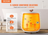 Towel Warmer Bucket, 20L Large Towel Warmer for Bathroom, Auto Shut Off Towel Heater with 4-Level V952-MJJRTBS20LZSPPM89V3