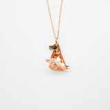 Gift Box - Dog Rose Gold Aroma Necklace Purify Oil Blend V760-GBAJ - 27