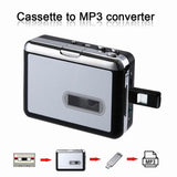 Cassette Tape to MP3 Converter and USB Cassette Player, Capture Recorder, No PC Needed V1366-AZ2-W-14601