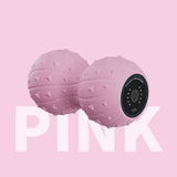 vibration massage ball, peanut massage ball, deep tissue massage, muscle relaxation, fascia release, V1106-DSZ-XXX-NNN-BLK-L