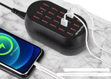 20-port USB Charging Station 100W 5V/1A-2.4A V28-ELEINTWLX810A