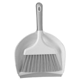 Small Grey Silicone Dustpan Set for Desktop, Household and Office Cleaning, and Easy to Clean V1370-AZ4-11533