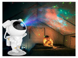 Robot LED Starry Sky Projector Lamp Night Light Decoration Lamp with Remote Control Bedroom V1192-AZ-W-14717