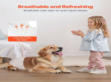 Disposable Dog Diapers, Super Absorbent Female Dog Diapers, 360&deg Leak-Proof Female Doggy Pet Diaper V952-CWNBZNKMG96PE32U1001V0