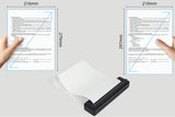 Portable Wireless Bluetooth A4 Thermal Mobile with 100Pcs Thermal Paper Inkless V1263-JX-6375
